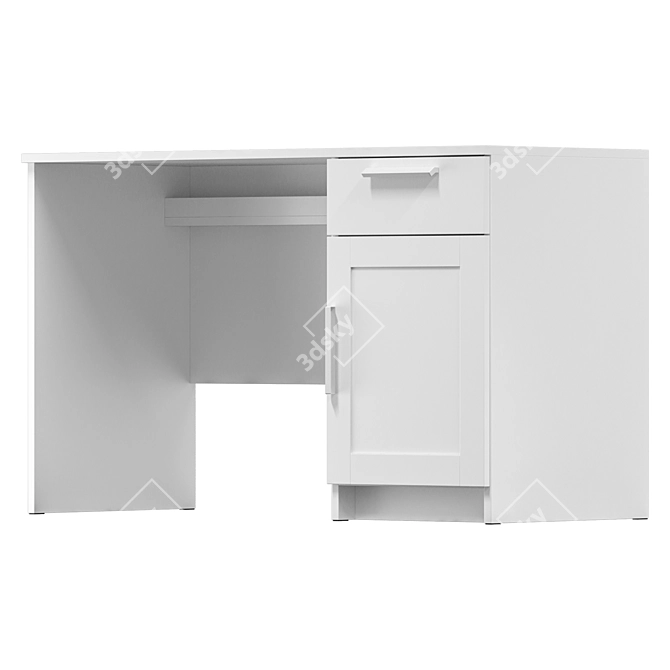 IKEA BRIMNES Writing Desk, 3D Model 3D model image 2