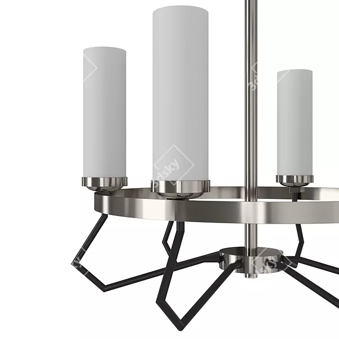 Lightstar Flume Pendant Chandelier 3D model image 2