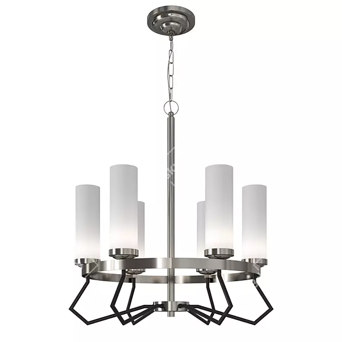 Lightstar Flume Pendant Chandelier 3D model image 3