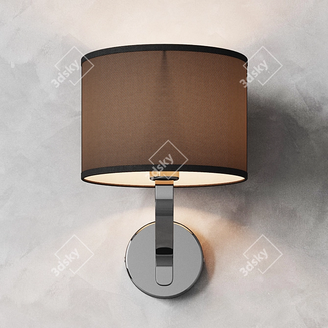 Urban Wall Lamp Modern Style 3D model image 5