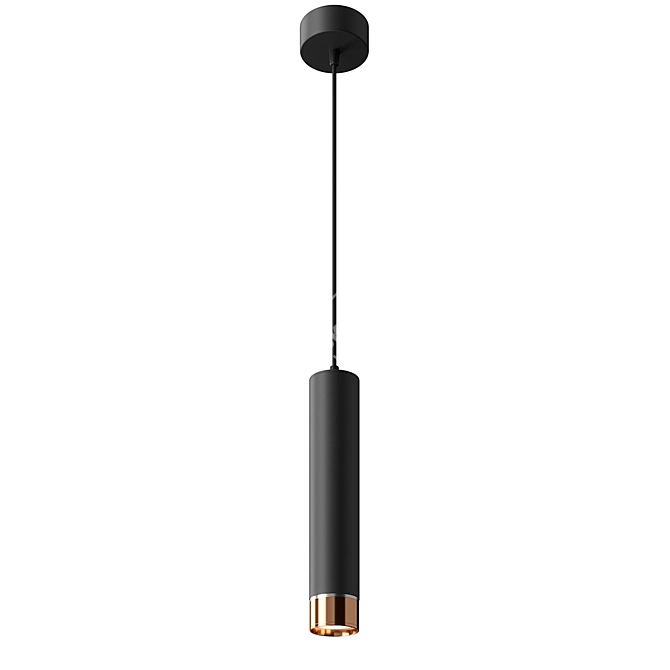 Modern Ceiling Light Fixture Corona/Vray 3D model image 1