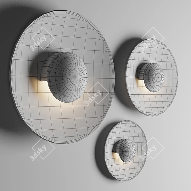 Modern Pendant Lighting Fixture 3D model image 2