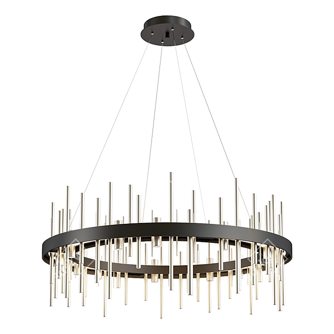 Urban Glow Chandelier - 3D Model 3D model image 1