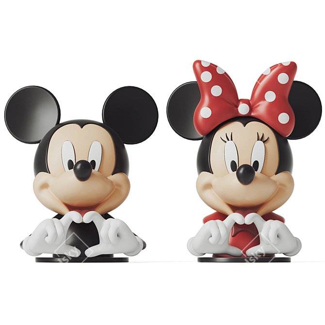 Mickey Mouse Vray Render Plugin 3D model image 1