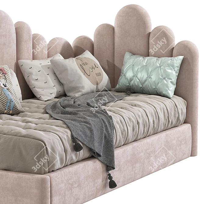 Modern Style Sofa Bed 266 3D model image 7