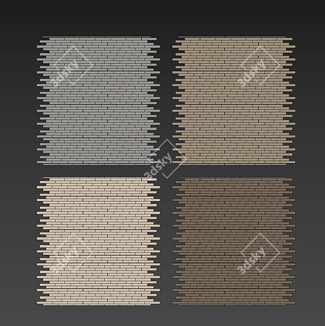 High-Quality Parquet Texture Bundle 3D model image 7