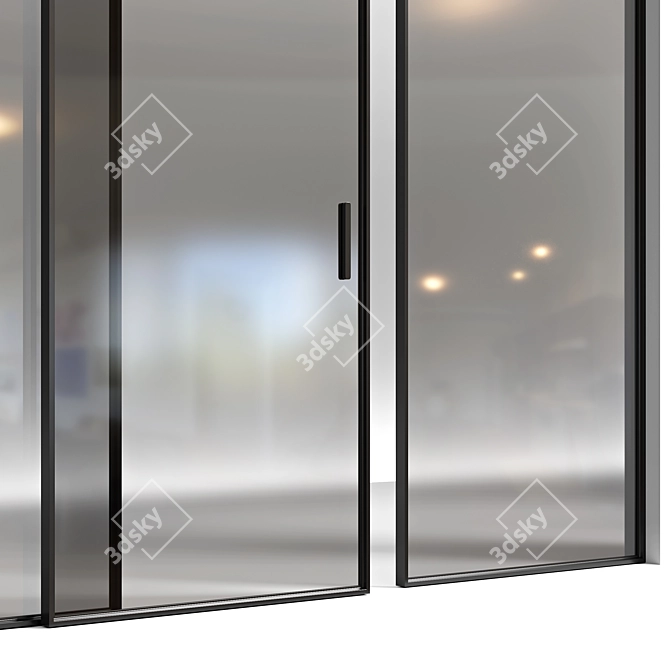 Lualdi L7 Sliding Door Set 3D model image 2