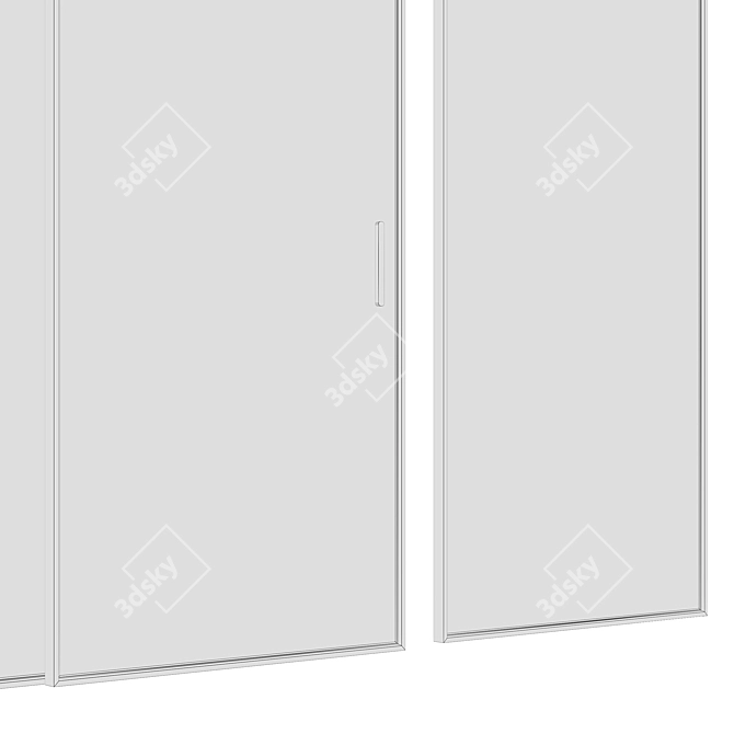 Lualdi L7 Sliding Door Set 3D model image 3