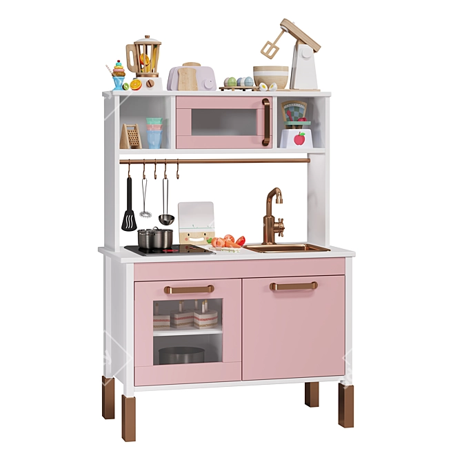 Impressive DUKTIG Play Kitchen 3D model image 1