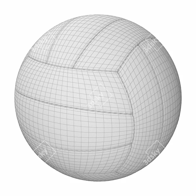 Wilson OPTX AVP Beach Volleyball Ball 3D model image 4