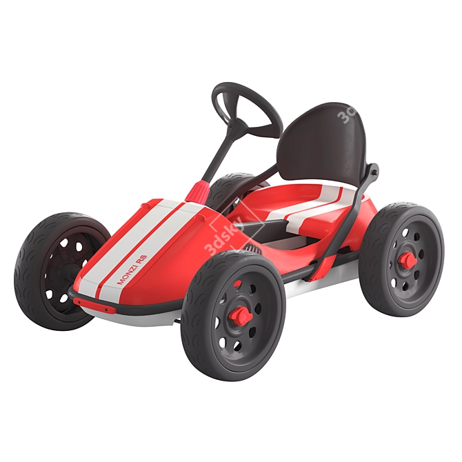 Chillafish Monzi RS Pedal Go-Kart 3D model image 1