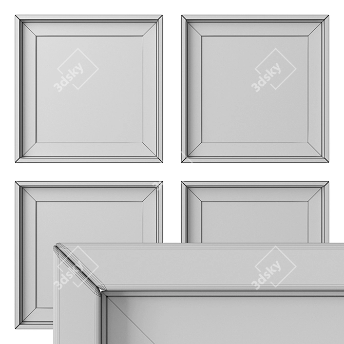 2021 Wall Art Set Download 3D model image 5