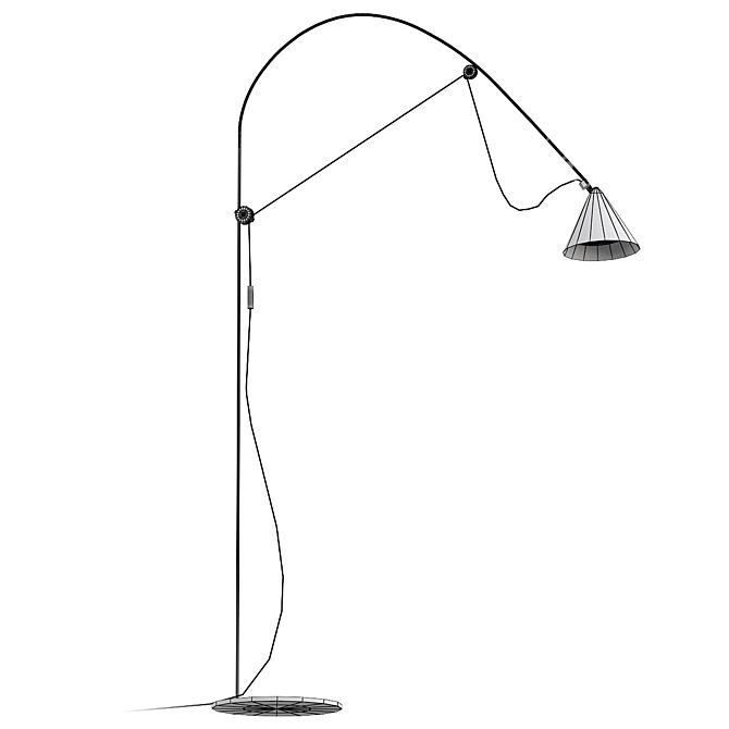 Modern Floor Lamp Design AYNO 3D model image 2