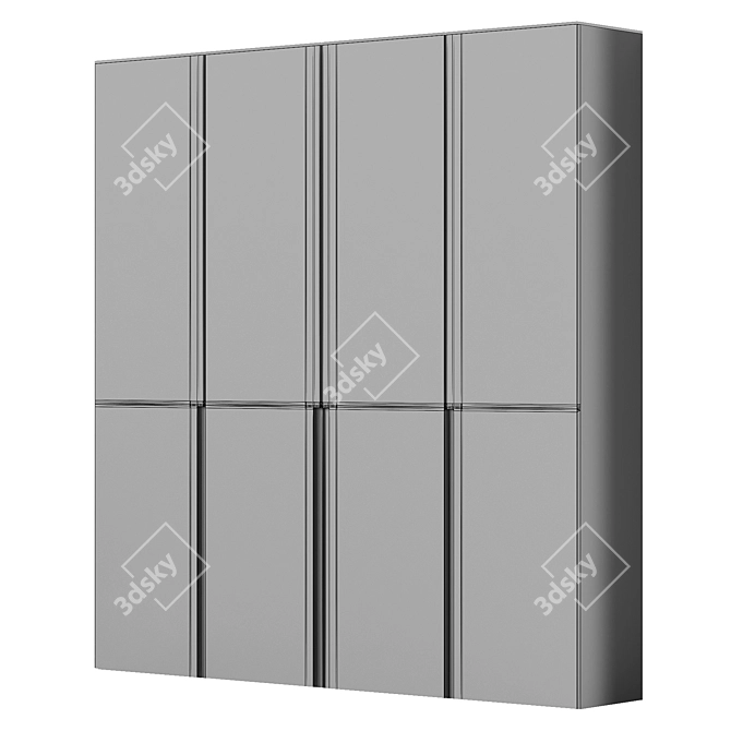 Sleek Vray-Converted Modern Cupboard 3D model image 3