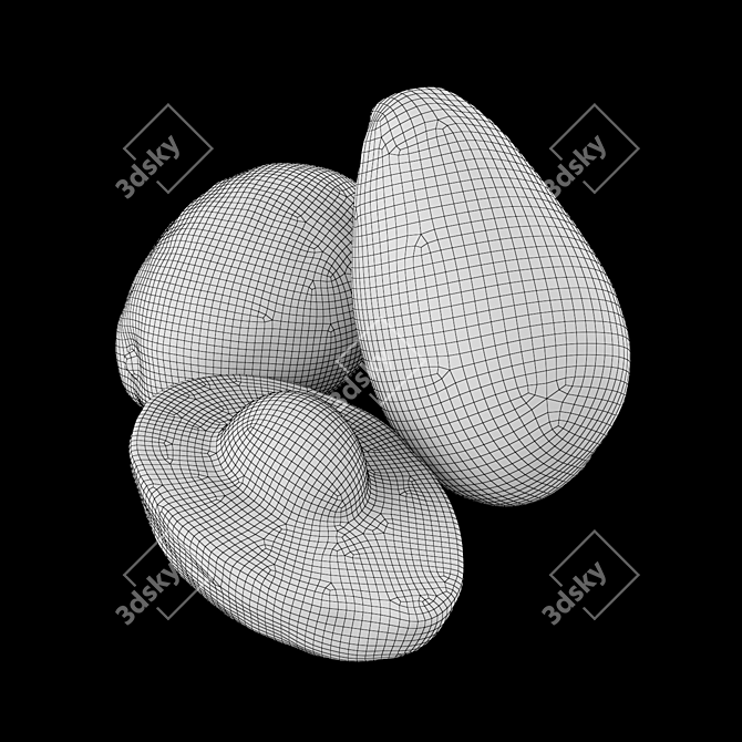 Avocado Duo Special Mix 3D model image 5