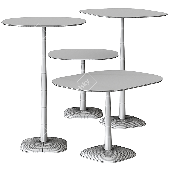 Versatile Ethimo Table Design 3D model image 3