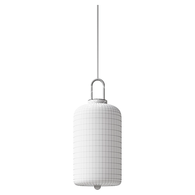 Scandinavian Style Pendant Light 3D model image 2