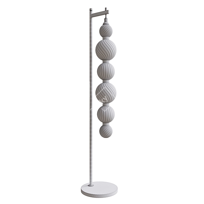 Pyrex Drop Floor Lamp 3D model image 2