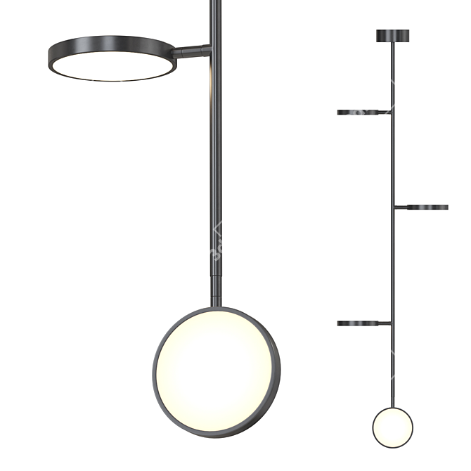 Lampatron MEDIUM LED Floor Lamp 3D model image 1