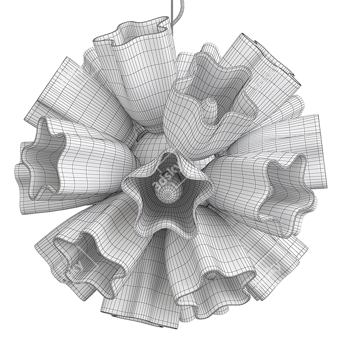 Modern Pendant Light Fixture 2013 3D model image 2