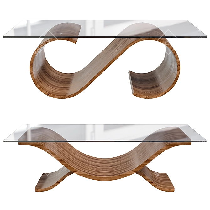 Modern Coffee Table Collection 3D model image 1