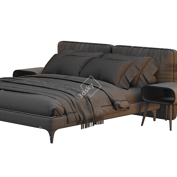 Tatlin Cover Bed 3D Model 3D model image 6