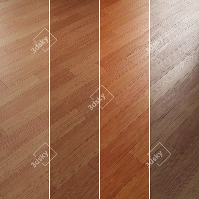 Oak Parquet 033 Collection 3D model image 3