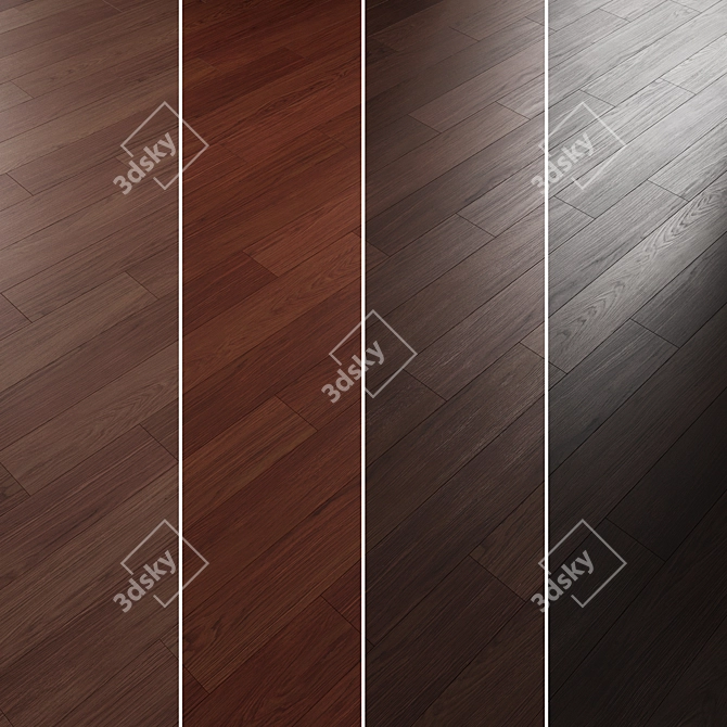 Oak Parquet 033 Collection 3D model image 4