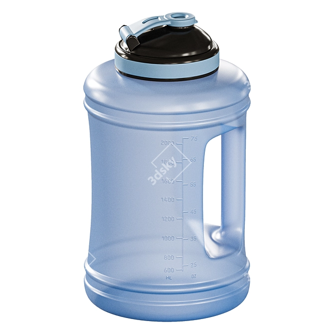 Vibrant Drink Shaker 3D model image 2