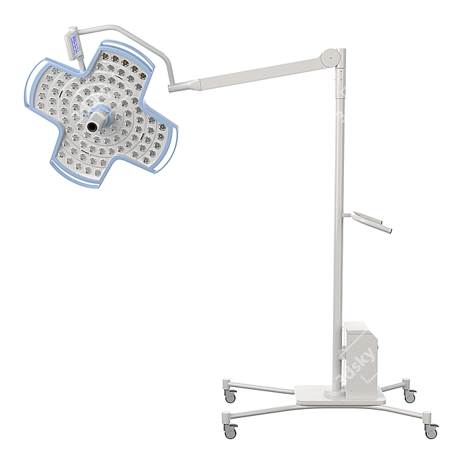 HYLED 9500M Surgical Light 3D model image 1