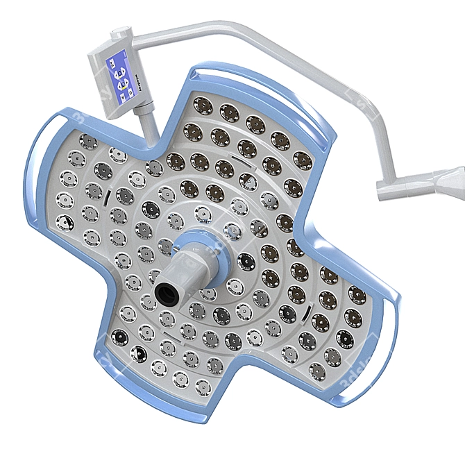 HYLED 9500M Surgical Light 3D model image 6