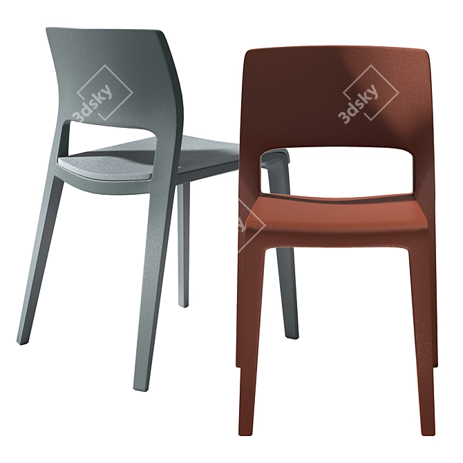  Sleek Arper Juno Chair 3D model image 3