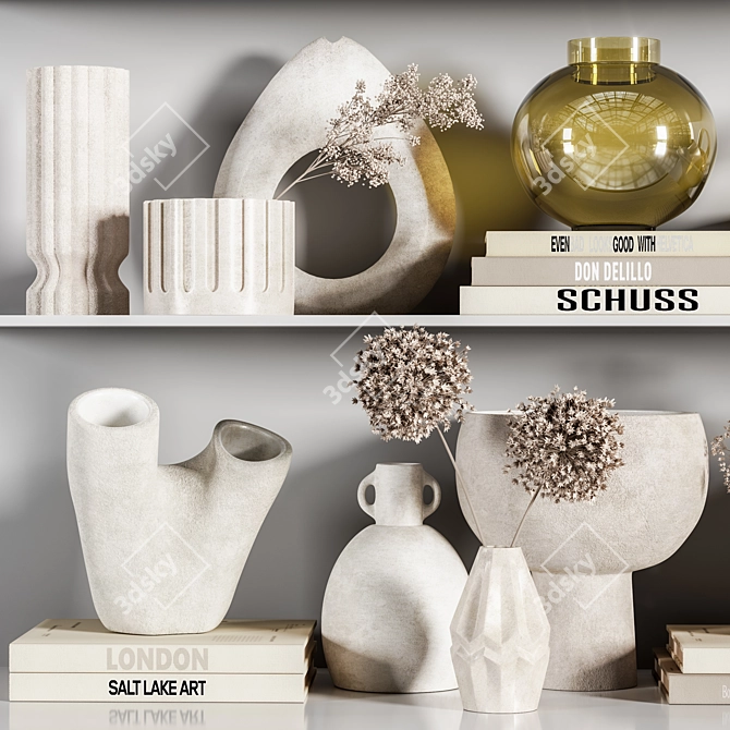 Elegant Decor Set for 3D 3D model image 5