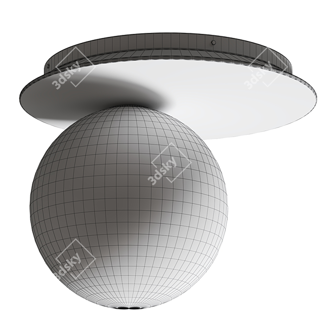 Contardi Lighting Emma Ap Ceiling Lamp 3D model image 3