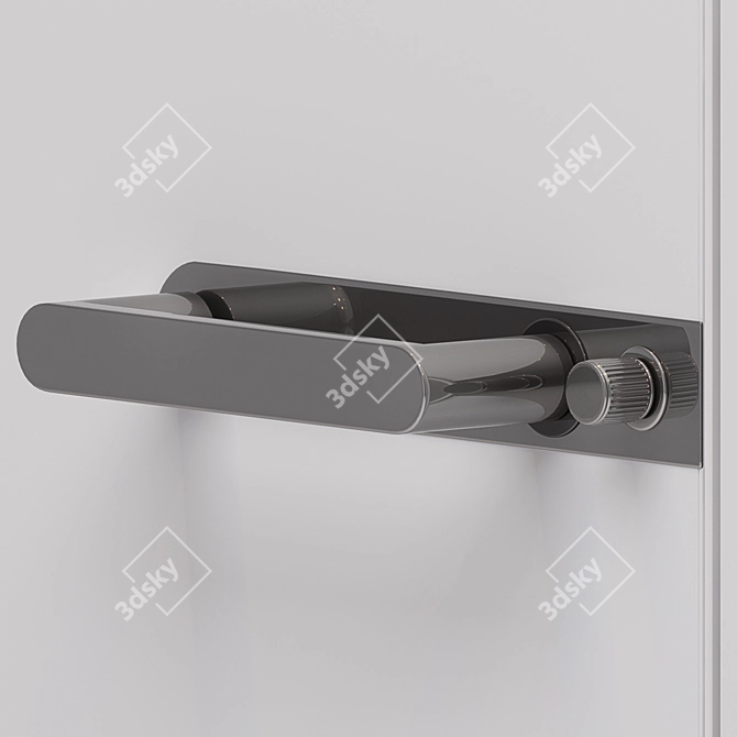 Modern Italian Designed Interior Doors 3D model image 4