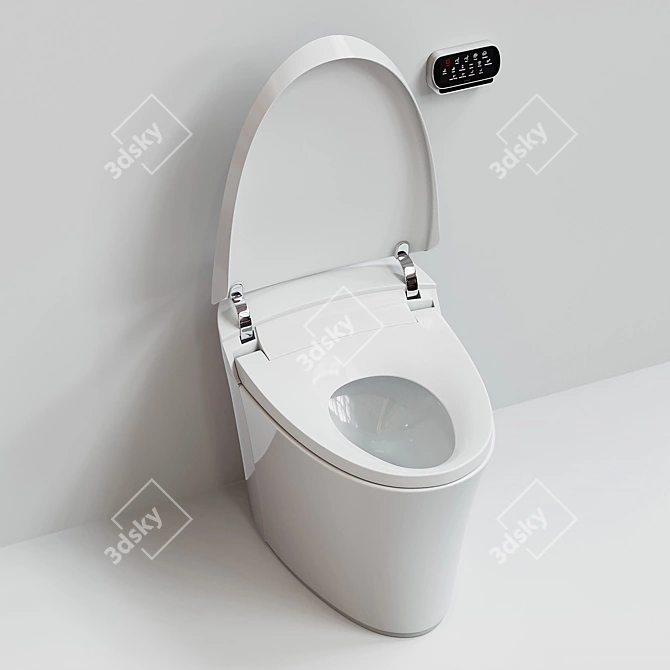 Kohler Veil Smart Toilet System 3D model image 4