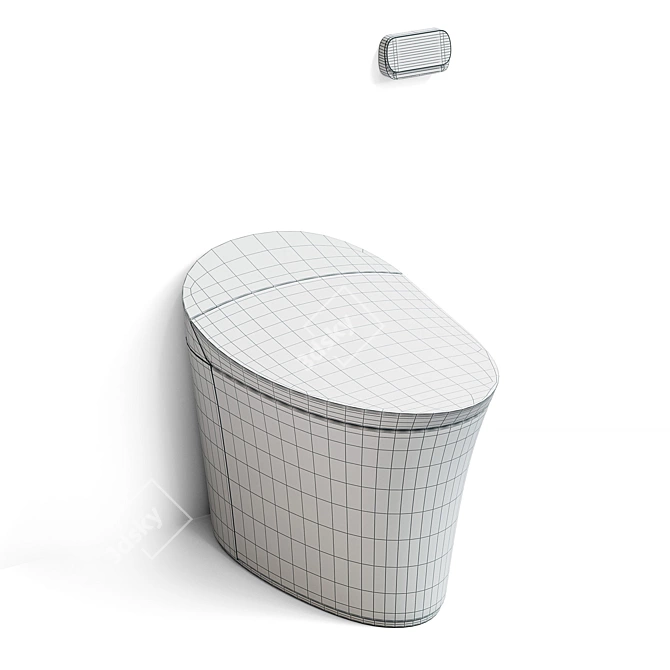 Kohler Veil Smart Toilet System 3D model image 7