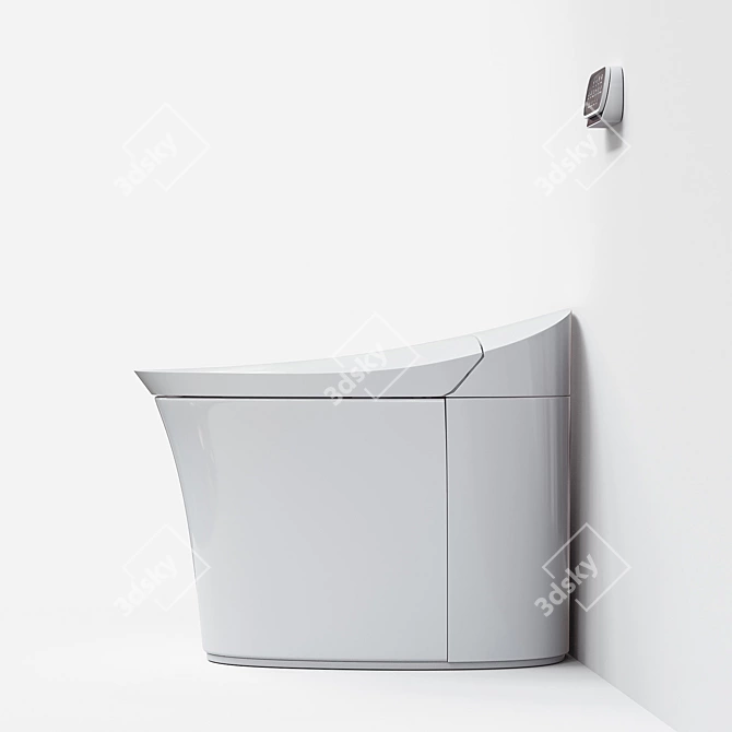 Kohler Veil Smart Toilet System 3D model image 9