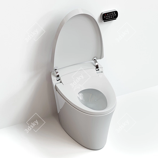 Kohler Veil Smart Toilet System 3D model image 10