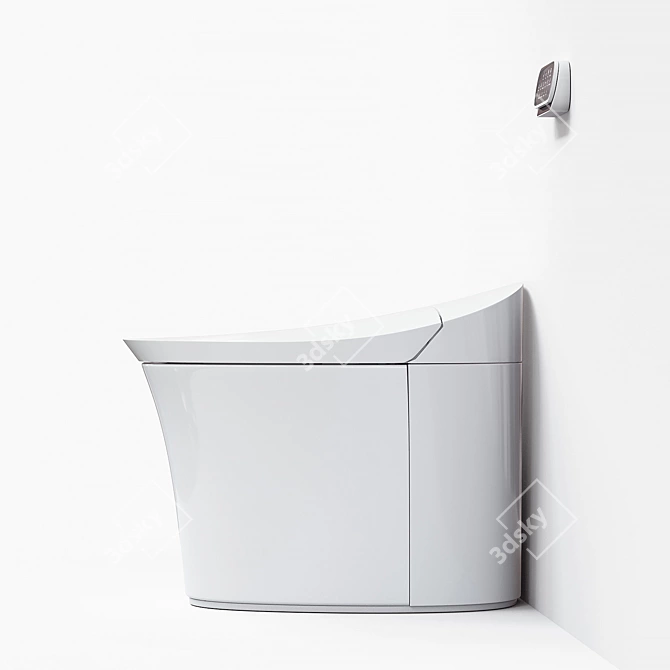 Kohler Veil Smart Toilet System 3D model image 16