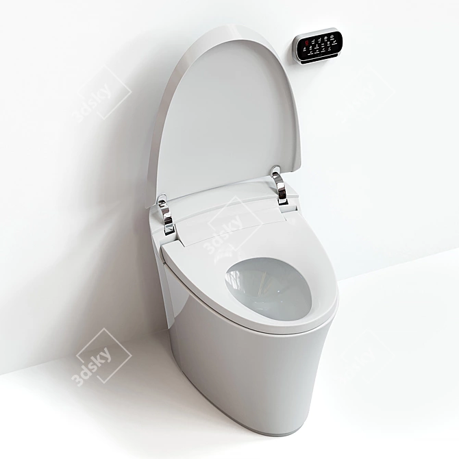 Kohler Veil Smart Toilet System 3D model image 17