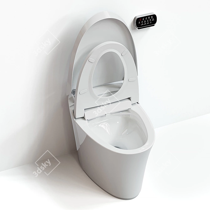 Kohler Veil Smart Toilet System 3D model image 18