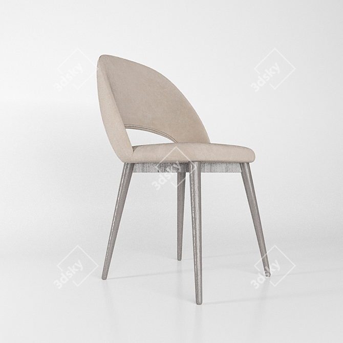 Ergonomic IKEA chair OLIXIS 3D model image 1