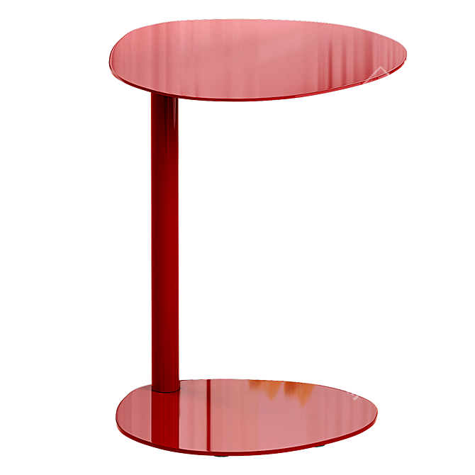 Modern Minimalist Side Table Design 3D model image 3