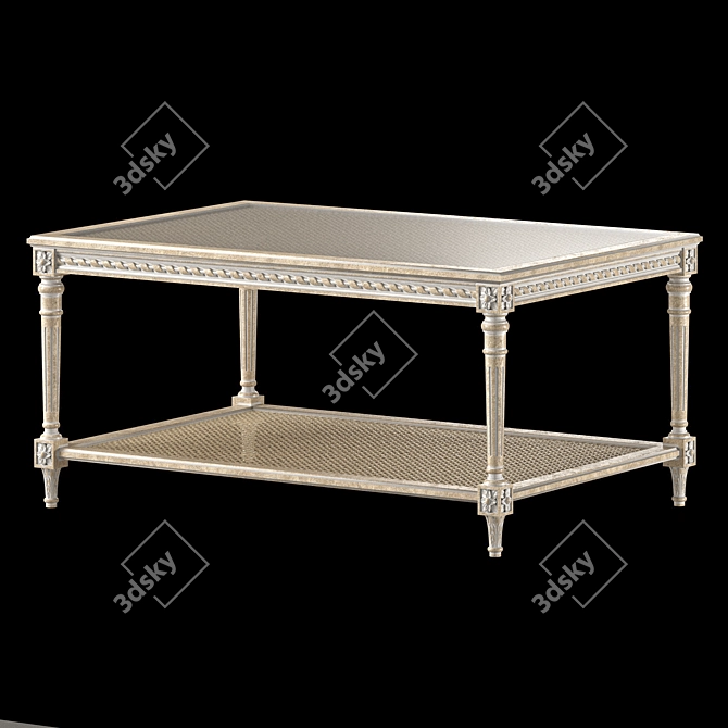 Chic Eloquence Coffee Tables 3D model image 4