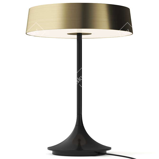 Chinese Seed Design Table Lamp 3D model image 1