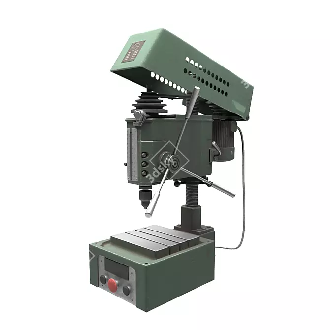 Industrial Drill Machine 2M112 3D model image 6