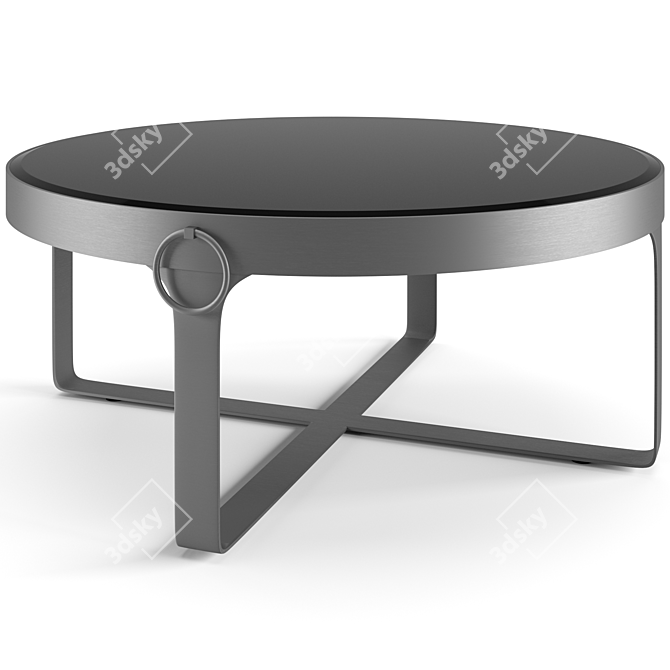 Elegant Eichholtz Cloo Coffee Tables 3D model image 3