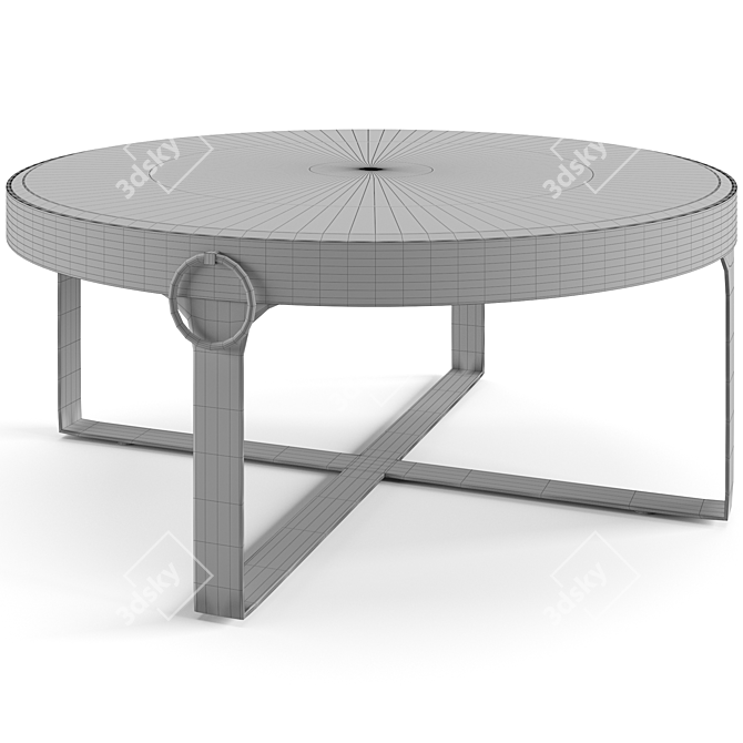 Elegant Eichholtz Cloo Coffee Tables 3D model image 4