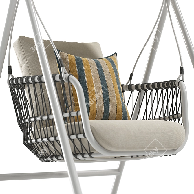 Modern GEMMA PIKE Swing Set 3D model image 5